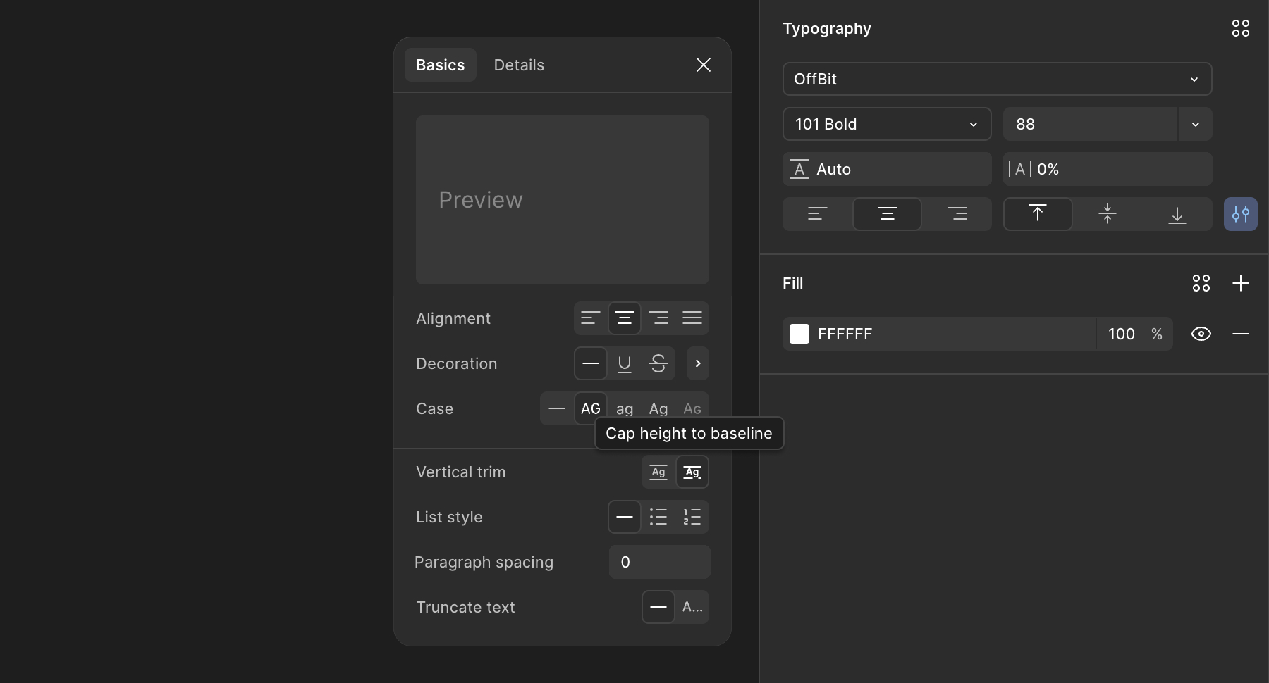 Vertical trim in Figma